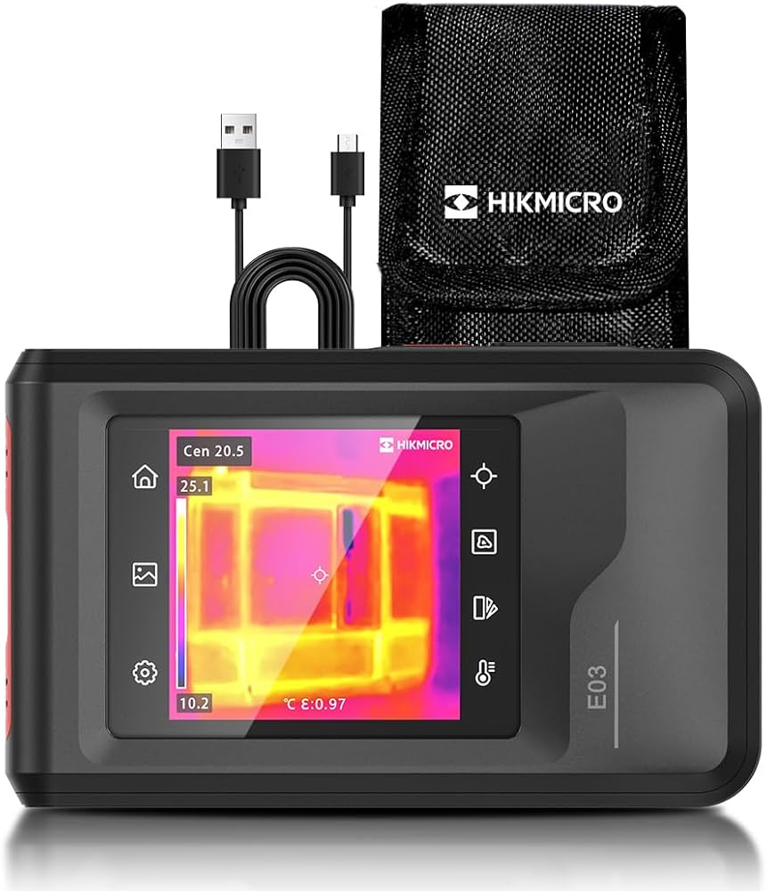 Amazon.co.jp: HIKMICRO E03 サーモグラファーカメラ 240 x 240