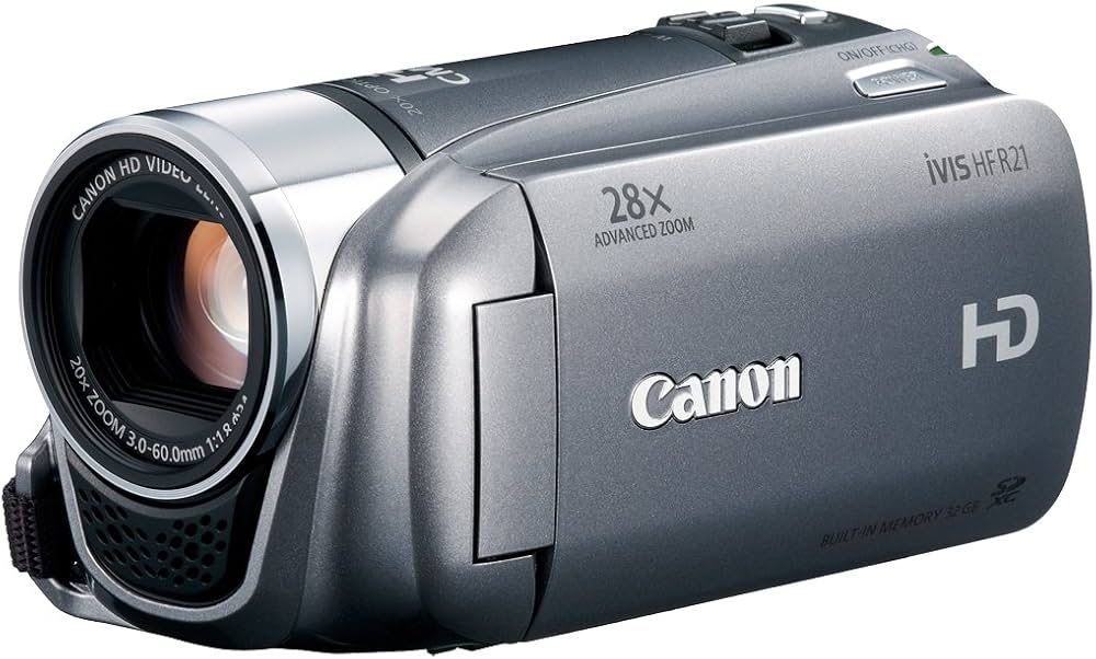 Amazon | Canon デジタルビデオカメラ iVIS HF R21 シルバー