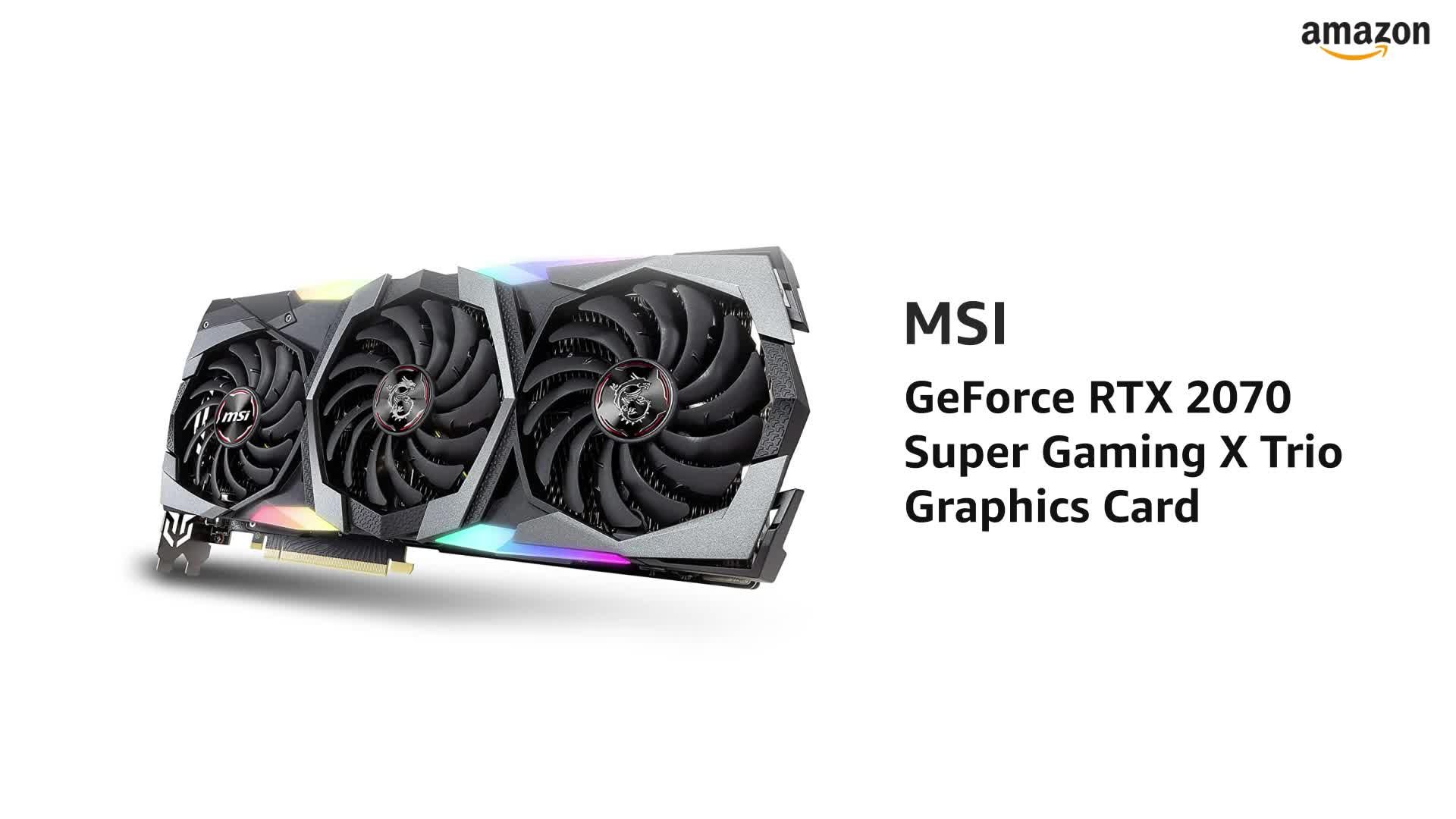 Amazon.in: Buy MSI GeForce RTX 2070 Super Gaming X Trio 8GB GDDR6