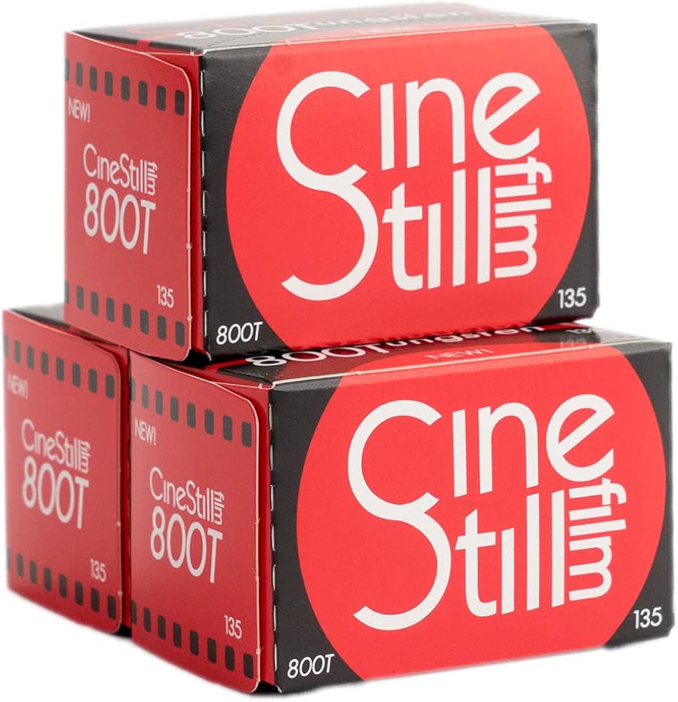Amazon | CineStill 800T カラーネガフィルム 35mm 36枚撮り 3本