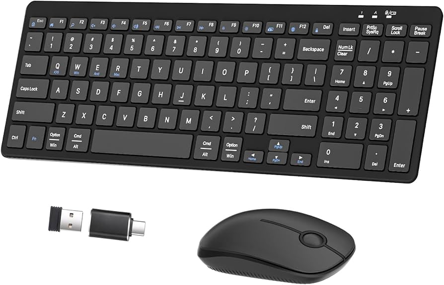 Amazon | EWiN キーボード マウスセット ワイヤレス 無線 2.4GHz ios