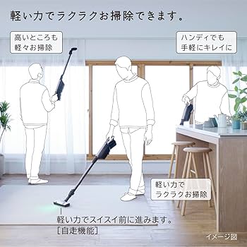 Amazon | 日立 掃除機 かるパックスティック コードレス スティック