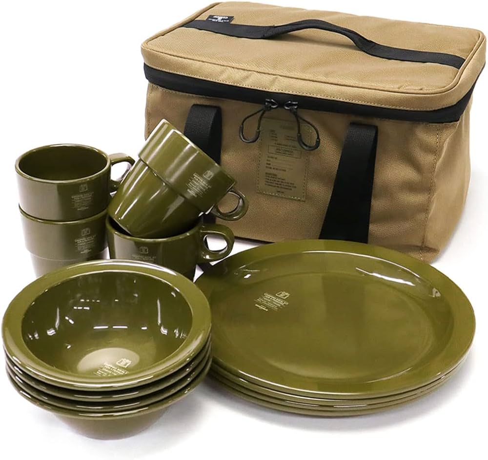 Amazon.co.jp: [アッソブ]AS2OV FOOD FORCE CAMPING MEAL KIT 食器
