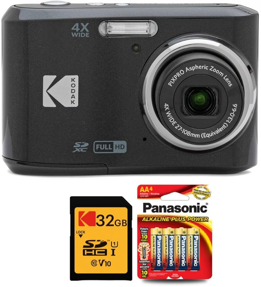 Amazon.co.jp: Kodak PIXPRO FZ45 デジタルカメラ(ブラック) 32GB