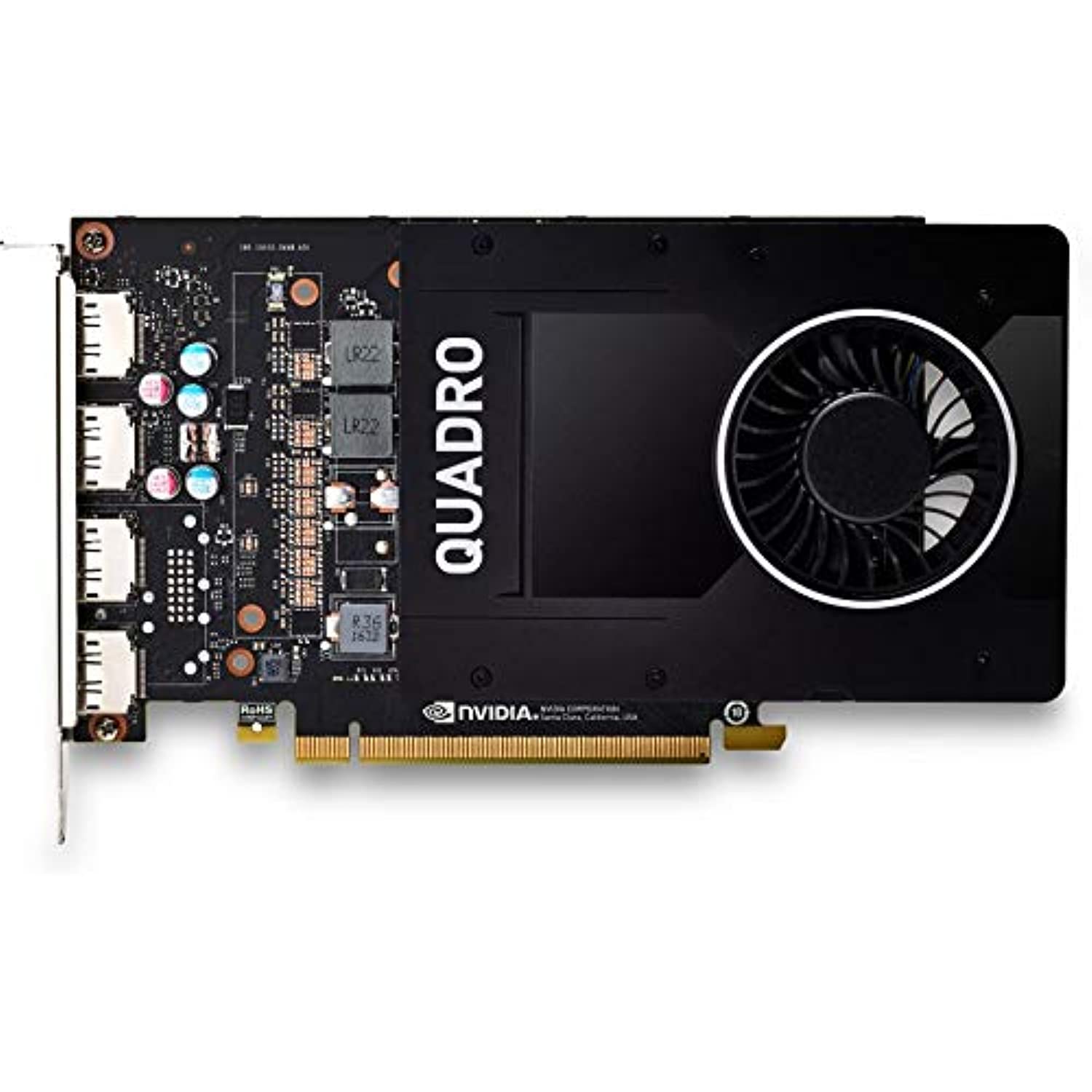 Amazon.com: HP NVIDIA Quadro P2200 Graphic Card - 5 GB : Electronics