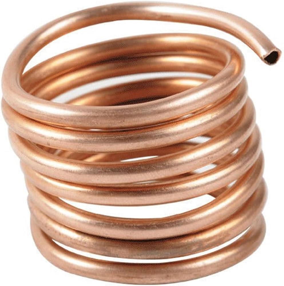 Amazon.co.jp: 8mm銅管、銅管パイプコイル、1Mソフト銅管コイル銅線