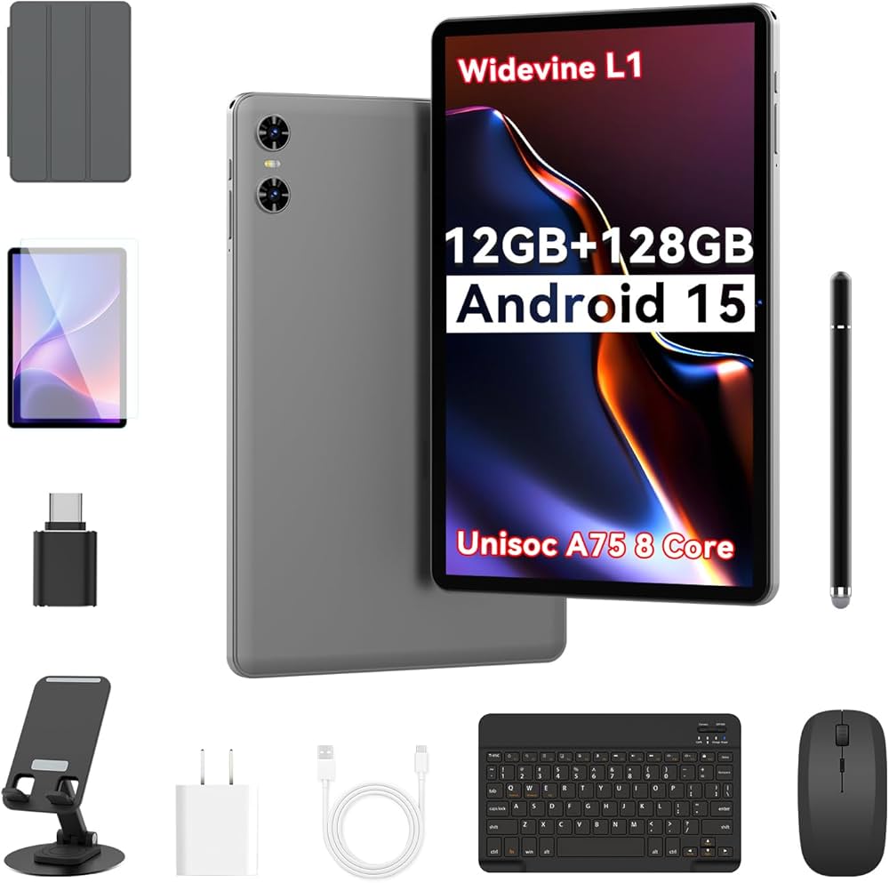 Amazon.co.jp: SVITOO Android タブレット 10インチ、2025 Android 15