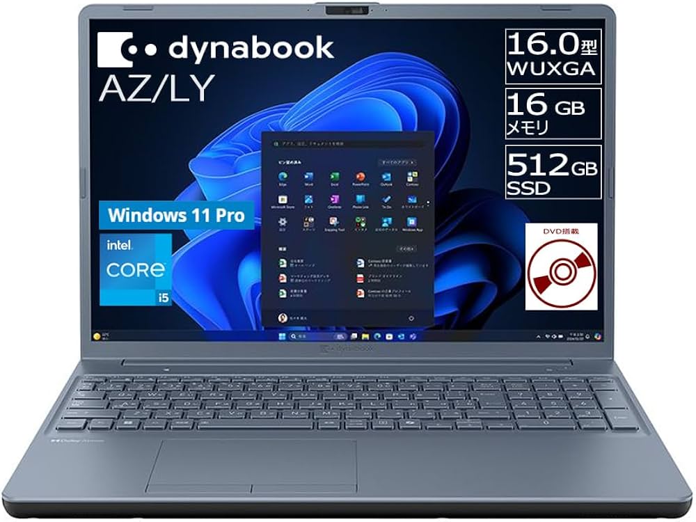 Amazon.co.jp: dynabook ノートパソコン AZ/LY (Windows 11 Pro /365