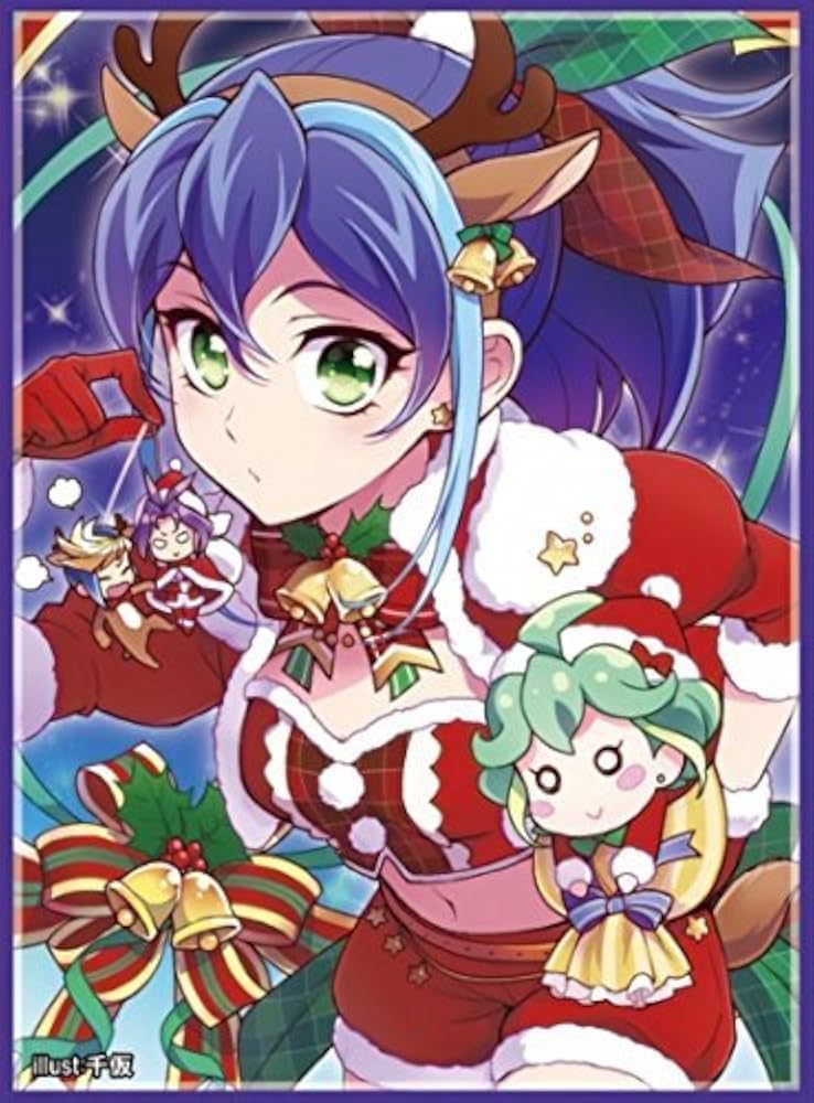 Amazon.co.jp: カードスリーブ 「遊戯王 セレナ（サンタコスver