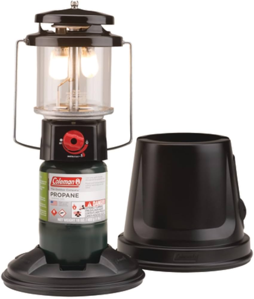 Amazon.com: Coleman QuickPack Deluxe+ 1000 Lumens Gas Lantern with