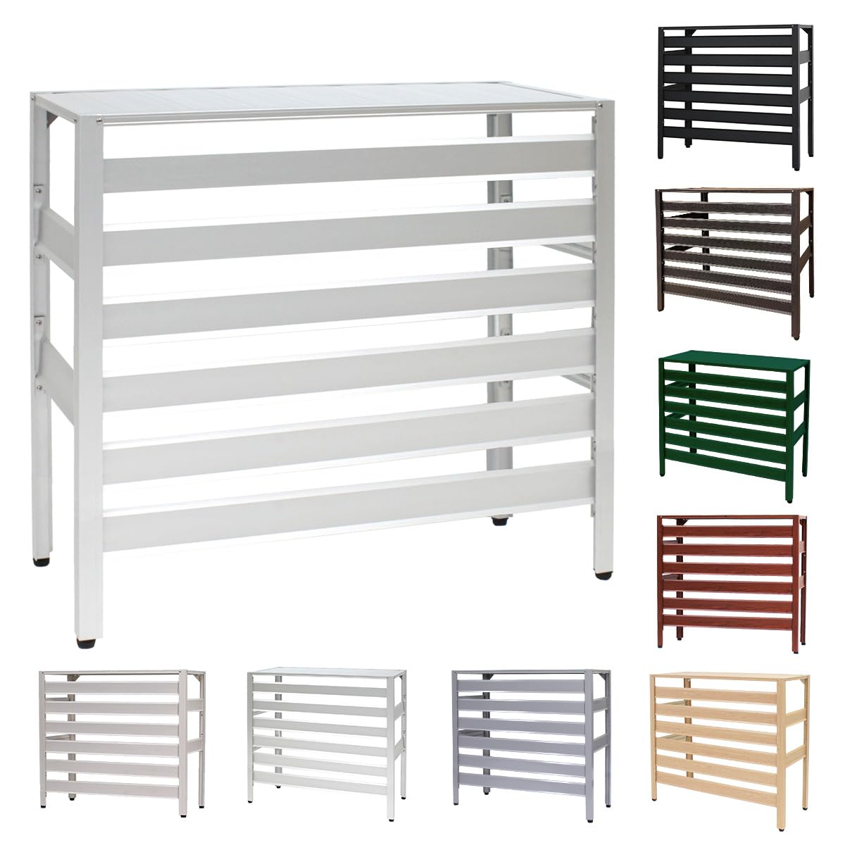 Amazon | アルマックス(Almax) アルミ製 室外機カバー(アルマイト