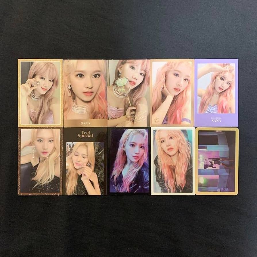 Amazon.co.jp: TWICE サナ feel special セミコンプ トレカ : おもちゃ