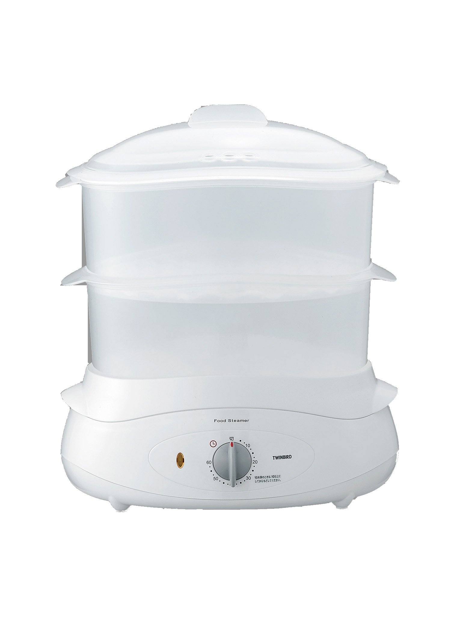 Amazon.co.jp : ツインバード 蒸し器 フードスチーマー ホワイト SP