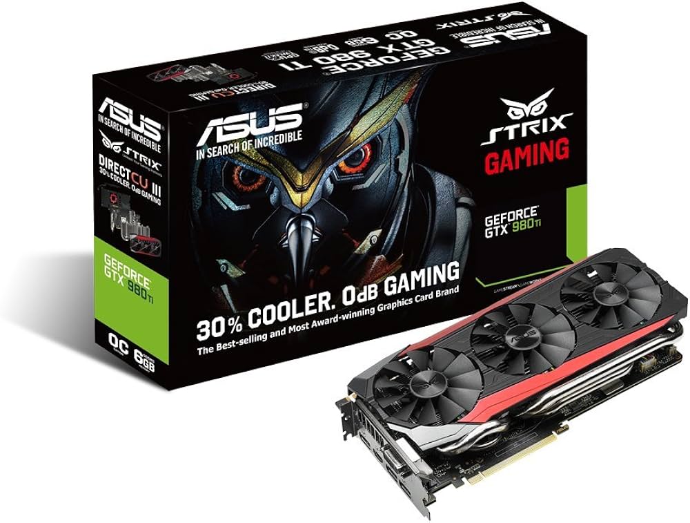 Amazon | ASUSTek STRIXシリーズ NVIDIA GeForce GTX980Ti搭載ビデオ