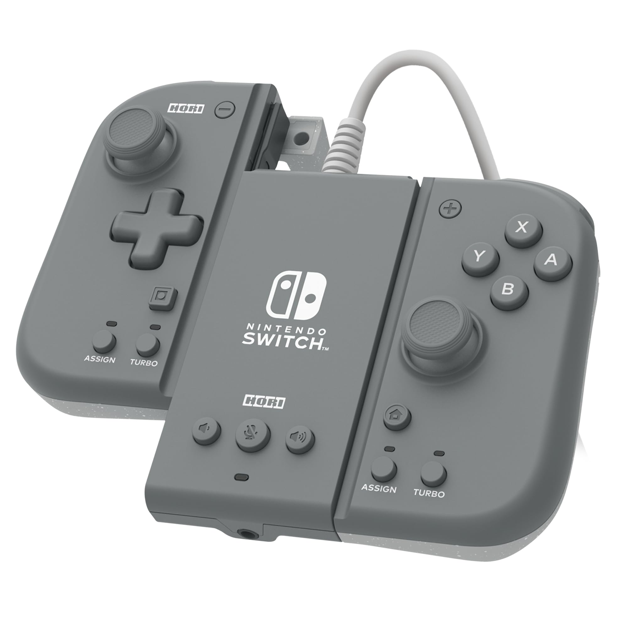 Amazon.com: HORI Split Pad Compact Attachment Set (Slate Gray) for