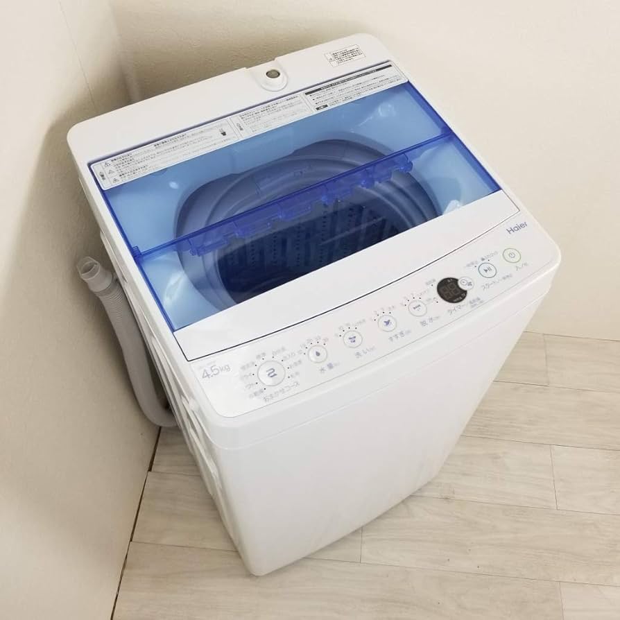 Amazon.co.jp: Haierハイアール 4.5kg 全自動洗濯機 JW-C45CK(W