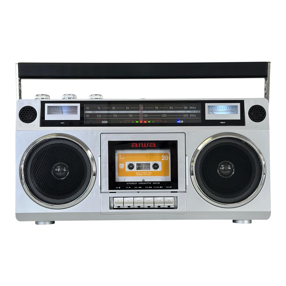 Amazon.co.jp: アイワ ラジカセ シルバー audio -G RCP1 GAA4-RCP0001