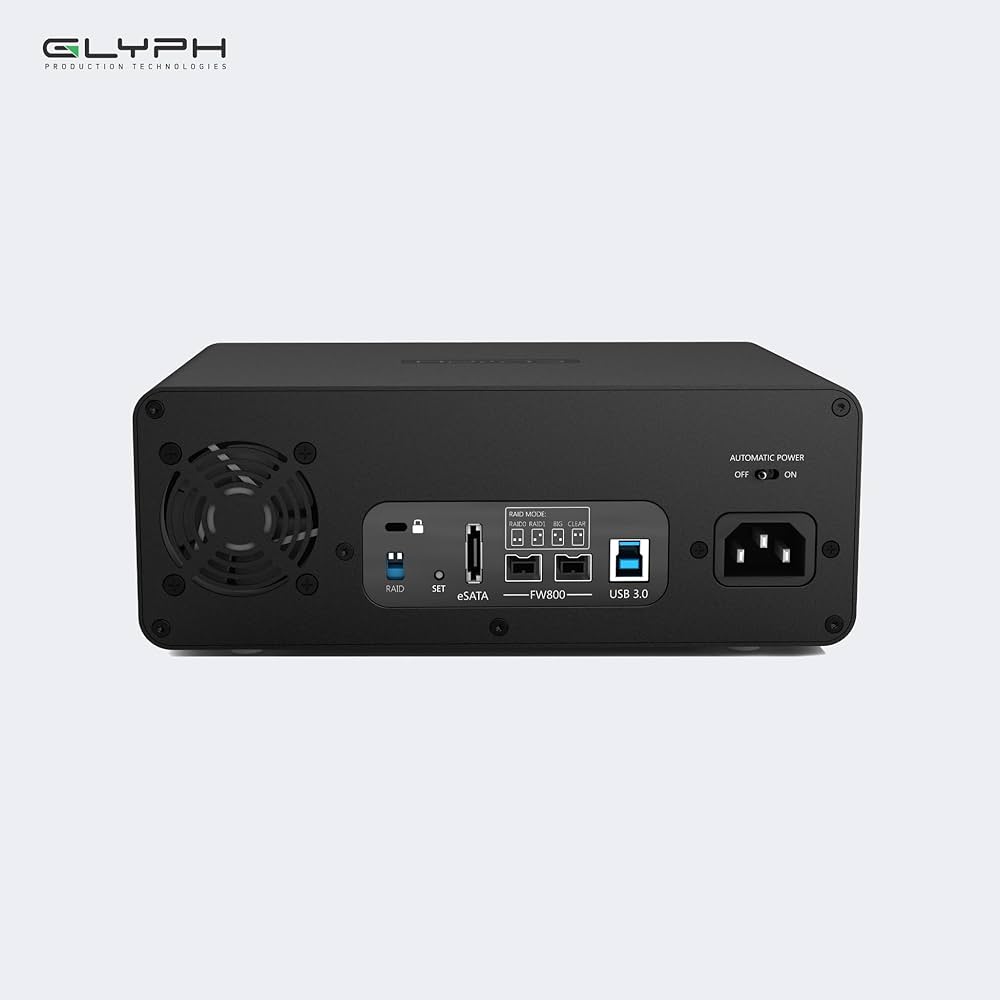 Amazon | Glyph StudioRAID 2ベイ RAID デスクトップ外付けハード