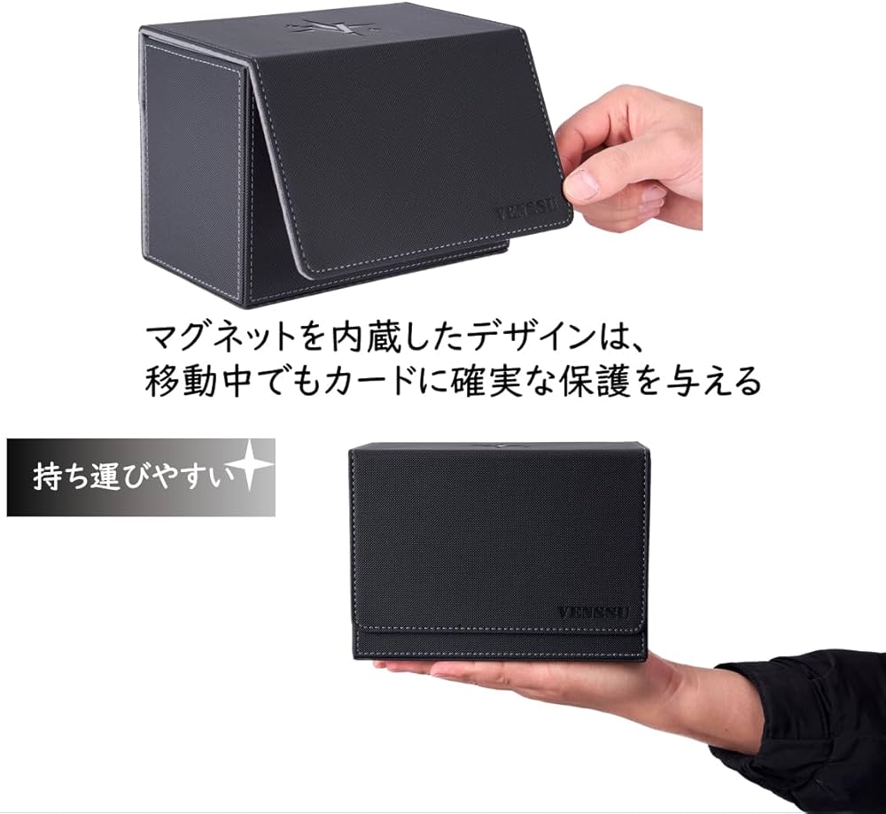 Amazon.co.jp: Venssu デッキケース トレカケース カードディスプレイ