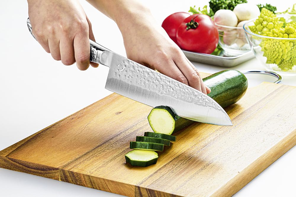 Amazon.co.jp: よこやま 燕熟の技 オールステンレス 槌目ペティナイフ