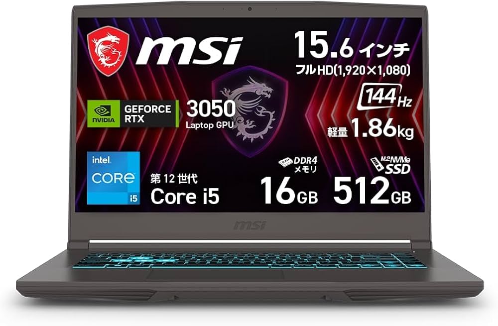 Amazon.co.jp: 【Amazon.co.jp限定】MSI ゲーミング ノートPC Thin 15