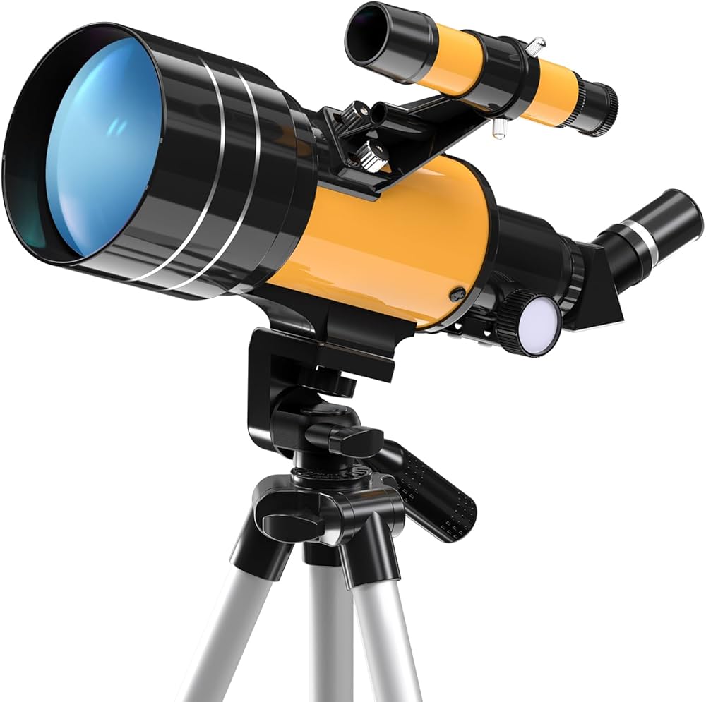 Amazon.co.jp: 天体望遠鏡 子供 初心者向け 【ステンレス製伸縮三脚
