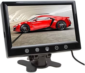 Amazon.co.jp: 9インチ デジタル カラー TFT LCD（2ビデオ入力液晶付き