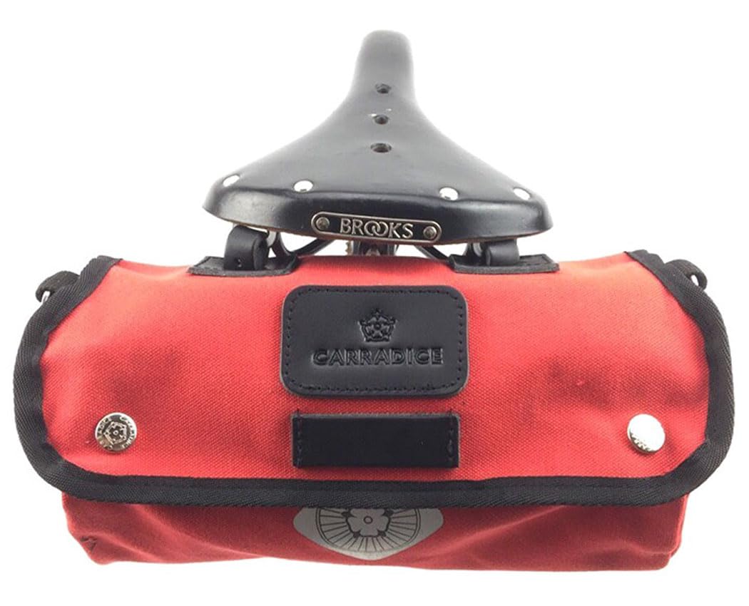 Amazon | キャラダイス(Carradice) ジップサドルロール RD レッド 26