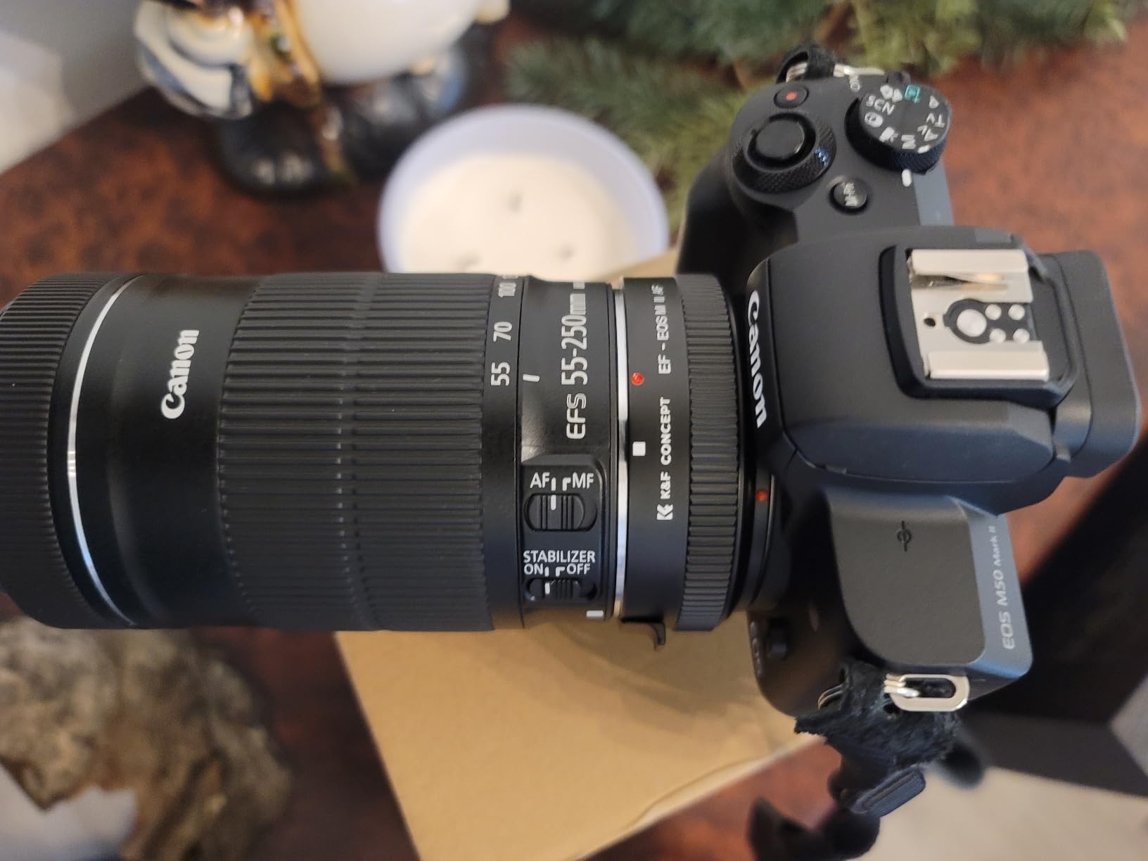 Canon EF/EF-S Lens to Sony E-mount Camera Body Electronic Adapter