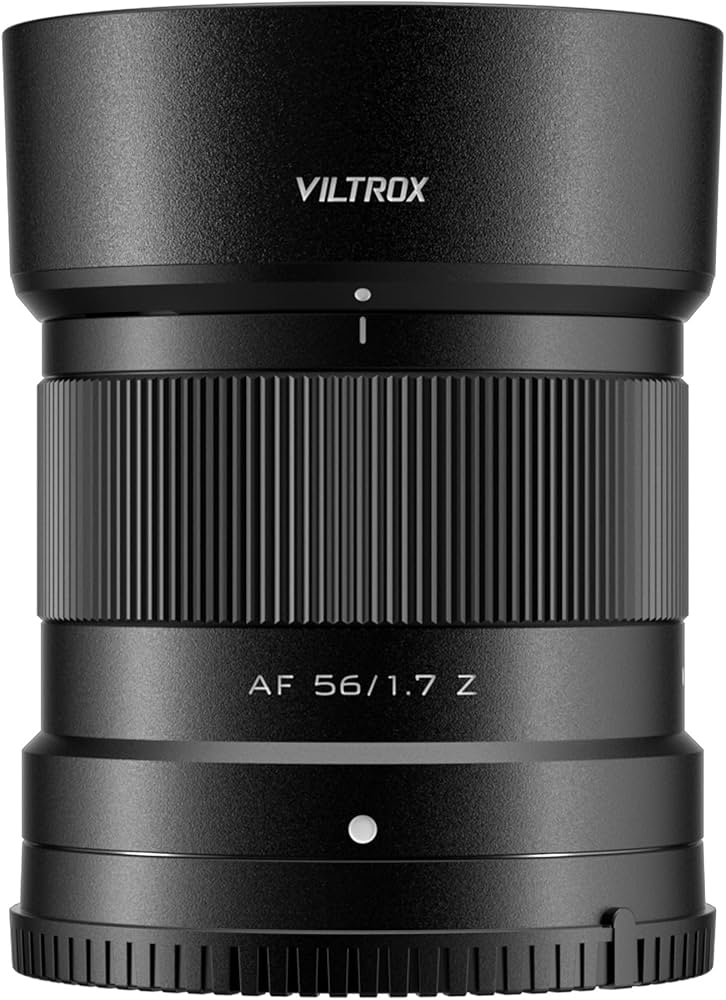 Amazon.com : VILTROX 56mm F1.7 Z, AF 56mm f/1.7 Z Mount Lens, Auto