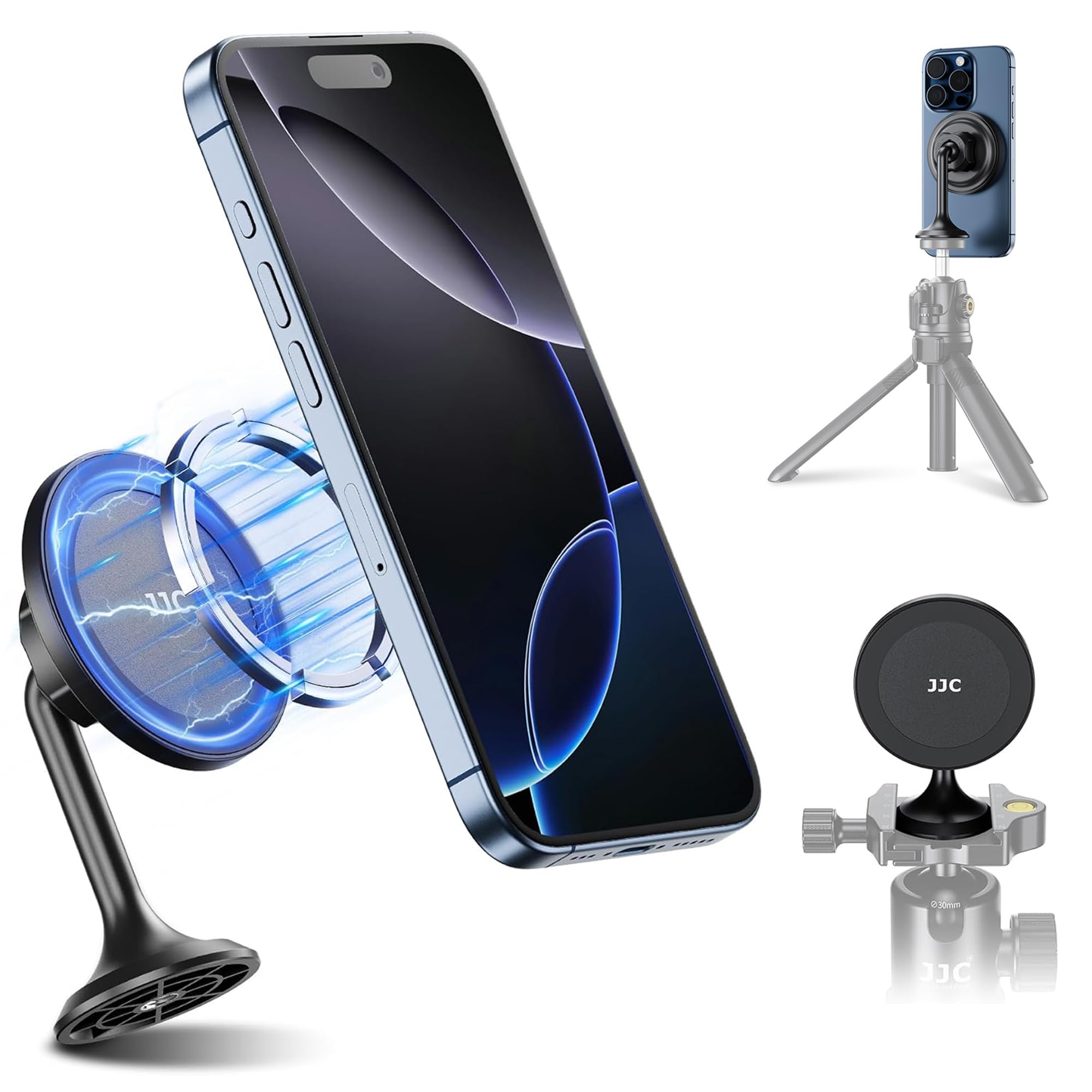 Amazon.co.jp: JJC スマホホルダー 三脚 MagSafe用 アルカ雲台対応 1/4