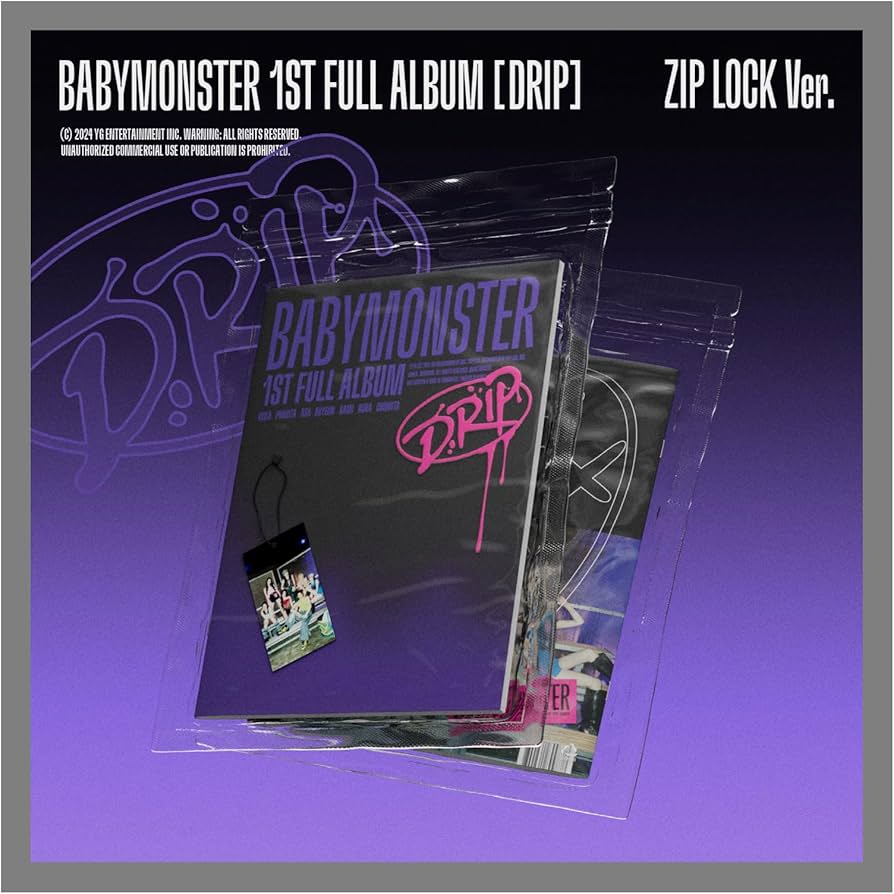 Amazon.com : BABYMONSTER DRIP 1st Full Album with Tracking Sealed