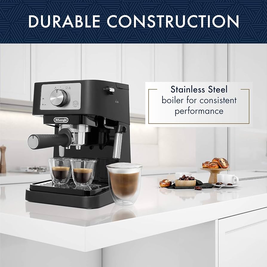 Amazon | De'Longhi Stilosa EC260BK - Cafetera Tipo Barista para