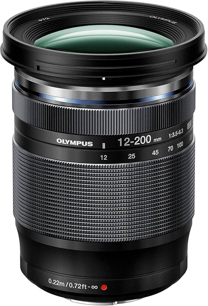 Olympus M.Zuiko Digital ED 12-200mm F3.5-6.3 Lens, Universal Zoom