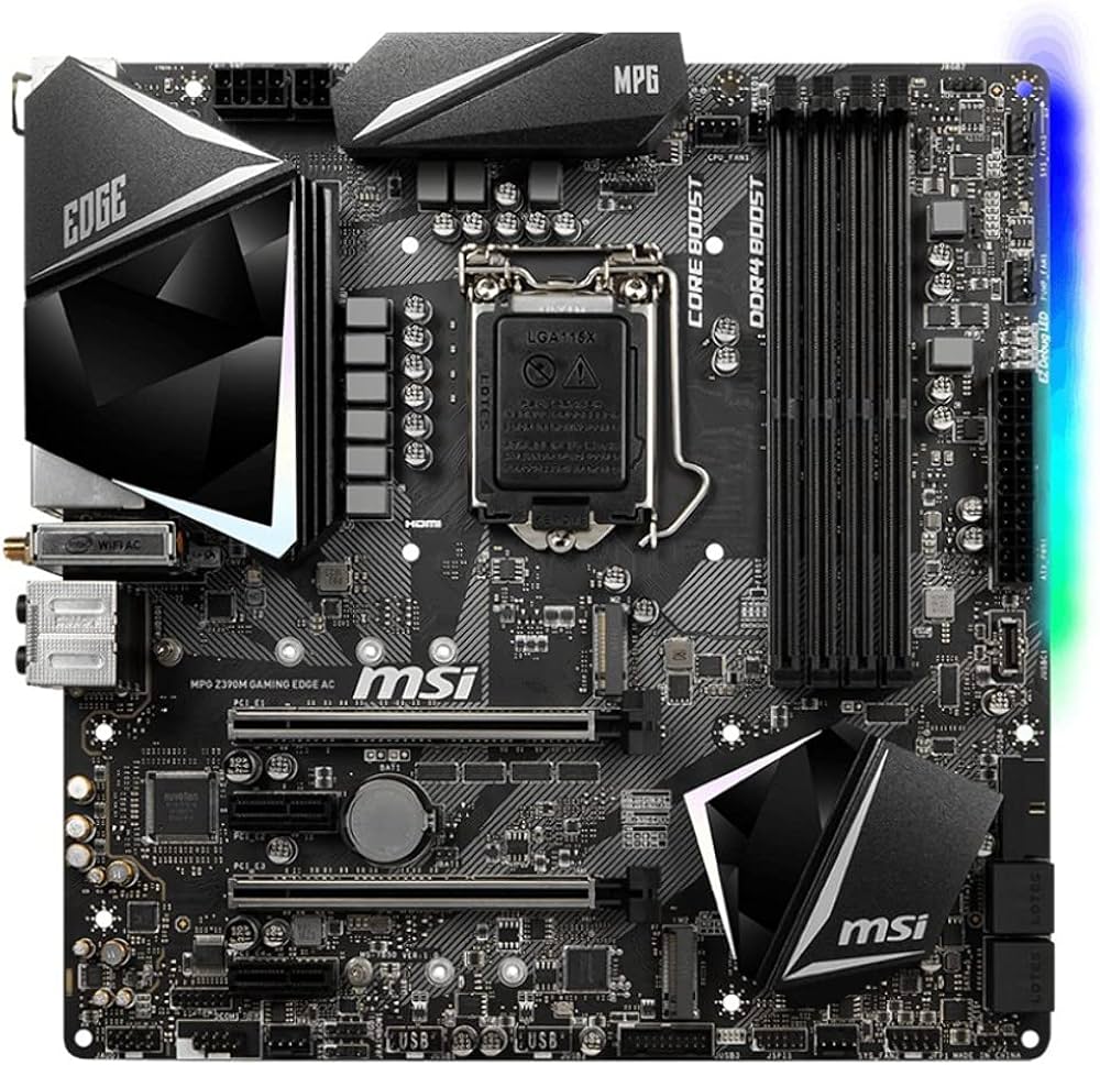 Amazon | MSI MPG Z390M Gaming Edge AC LGA1151 (Intel 第8世代および