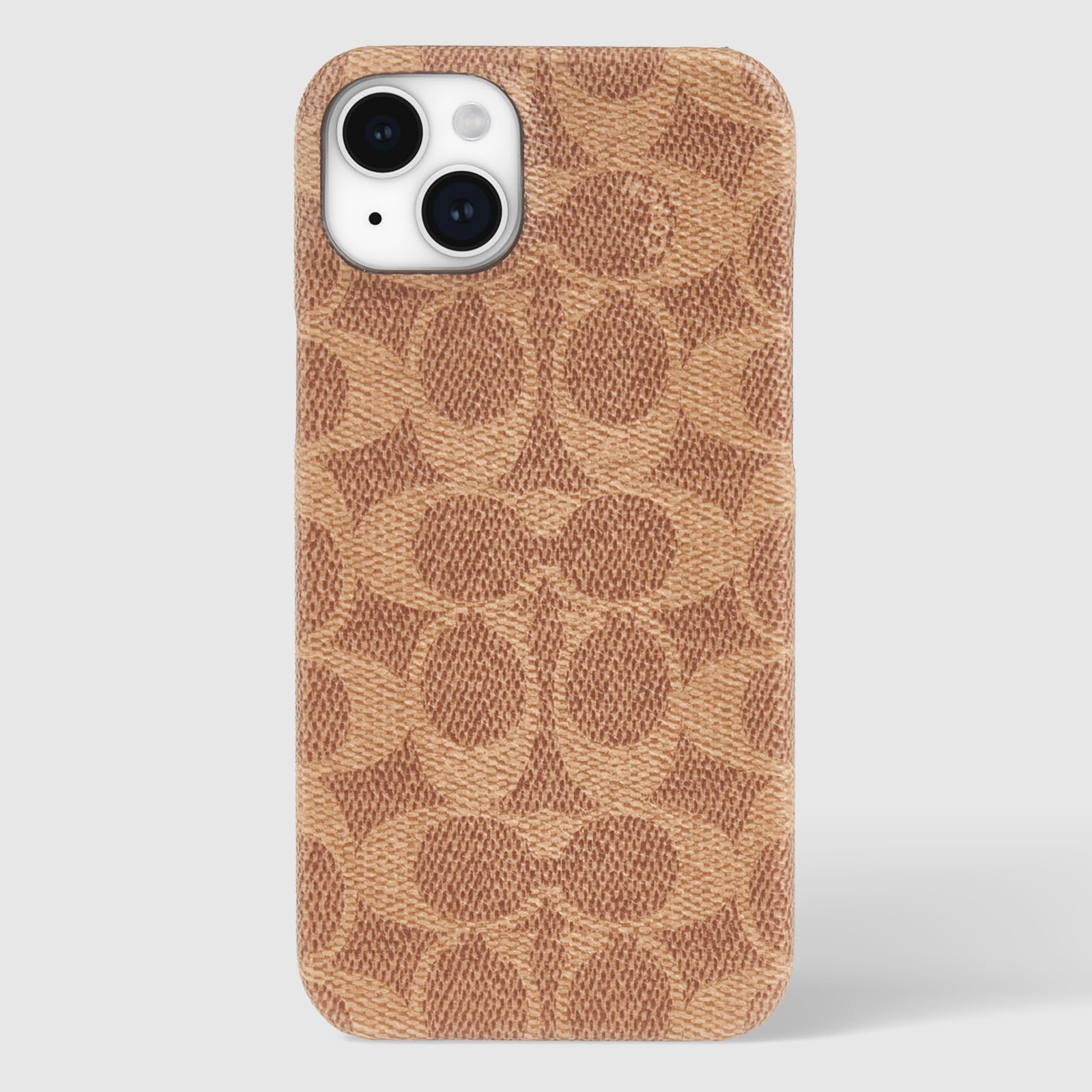 Amazon.com: Coach Signature Canvas Slim Wrap iPhone 15 Plus Case