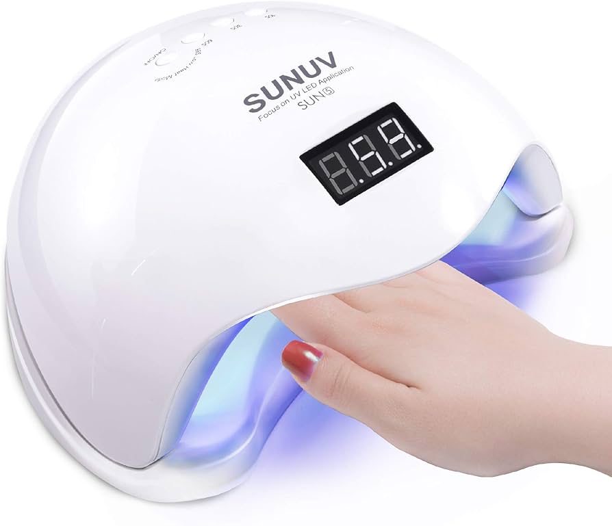 Amazon.co.jp: UV LED ネイルランプ SUNUV UV ライト ネイル用 ジェル