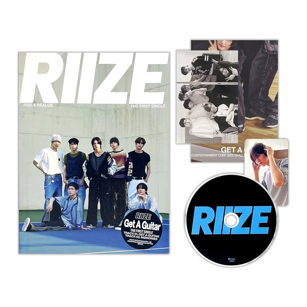 RIIZE - RIIZE - 1st Single Album [Get A Guitar] (REALIZE Ver.) CD