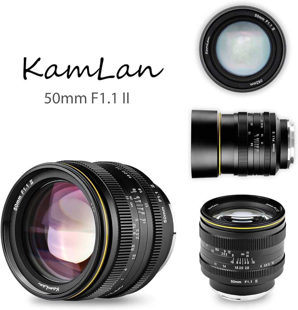 Amazon.co.jp: 【国内正規品】 KAMLAN 交換レンズ 単焦点レンズ 50mm