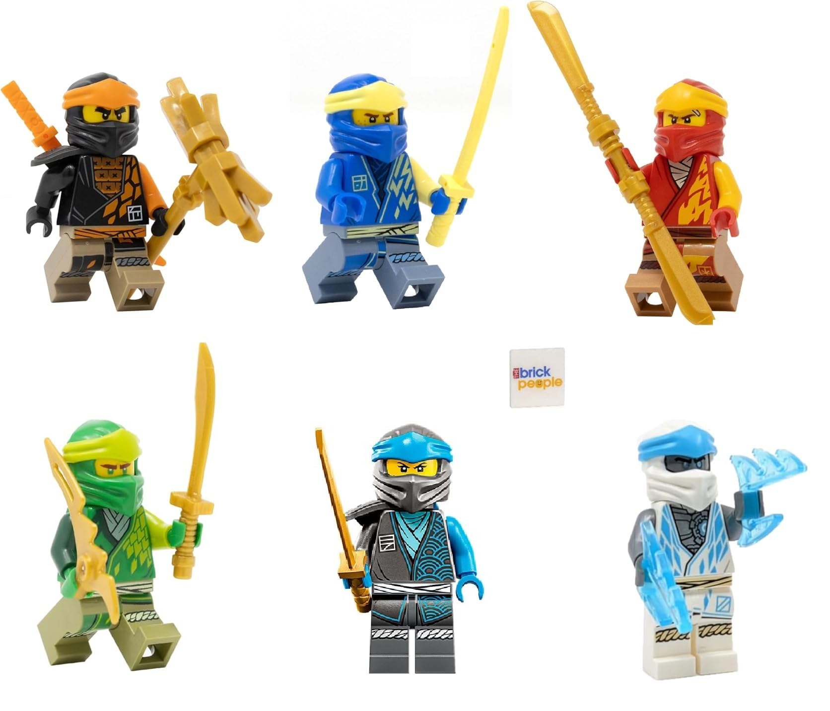 Amazon.com: LEGO Ninjago: LEGO Ninjago Combo Set: 6 Core Ninja