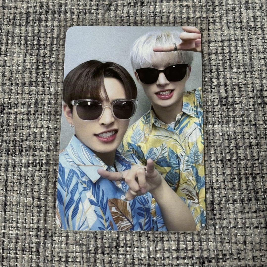 Amazon.co.jp: ATEEZ everline ラキドロ トレカユニット ホンジュン