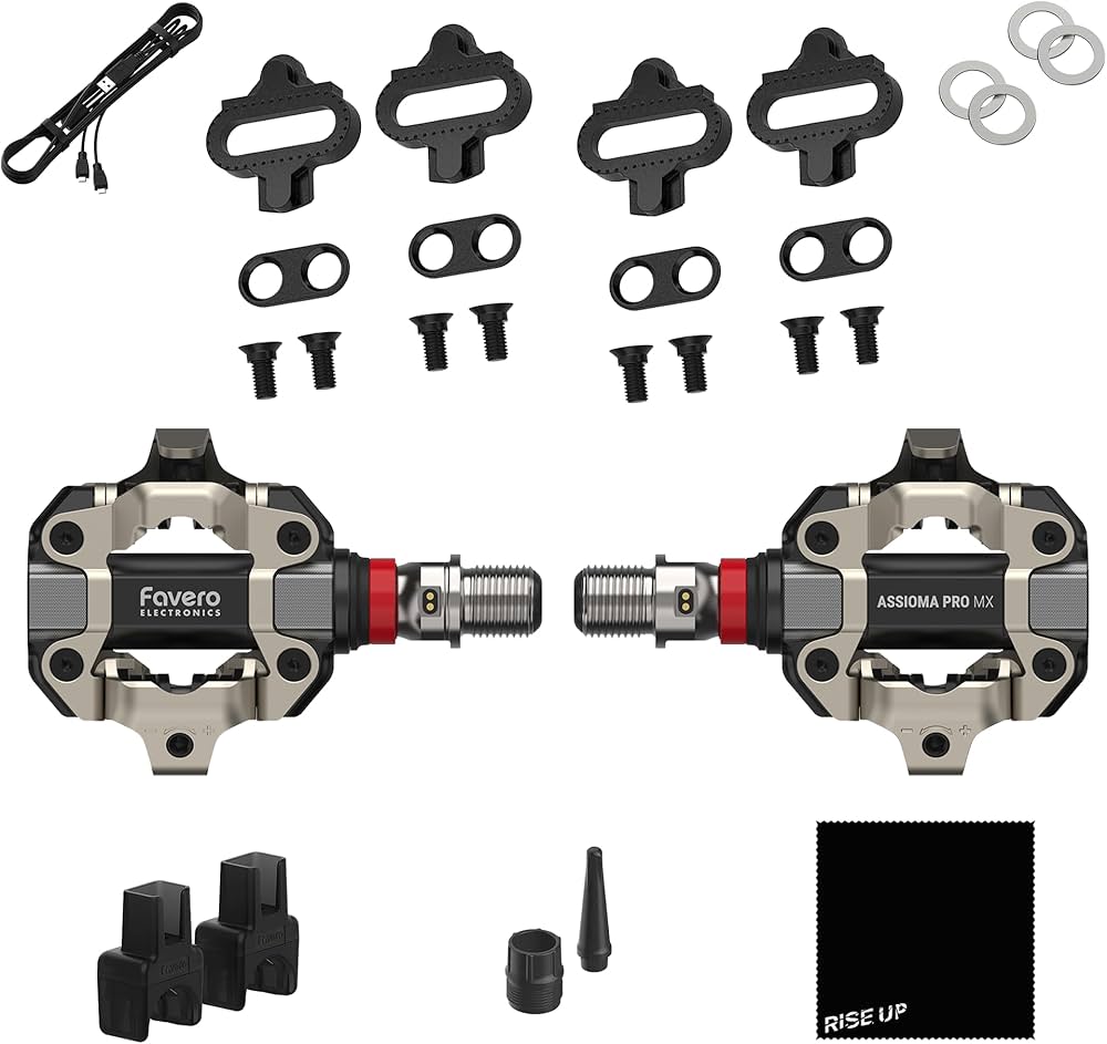 Amazon.com : Favero Assioma PRO MX-2, Dual-Sensing Side Pedal