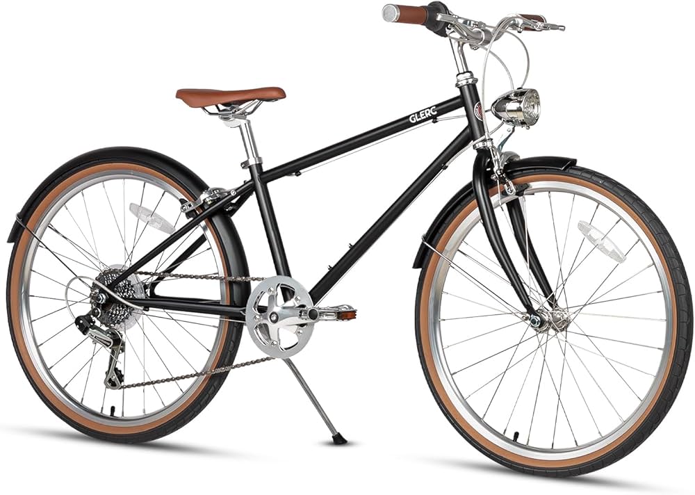 Amazon.co.jp: 【Glerc】子供自転車 ジュニア小中学生自転車 クロス