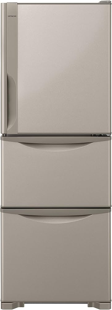 Amazon.co.jp: 日立 冷蔵庫 265L 3ドア 右開き スリム幅54cm R-27HV T