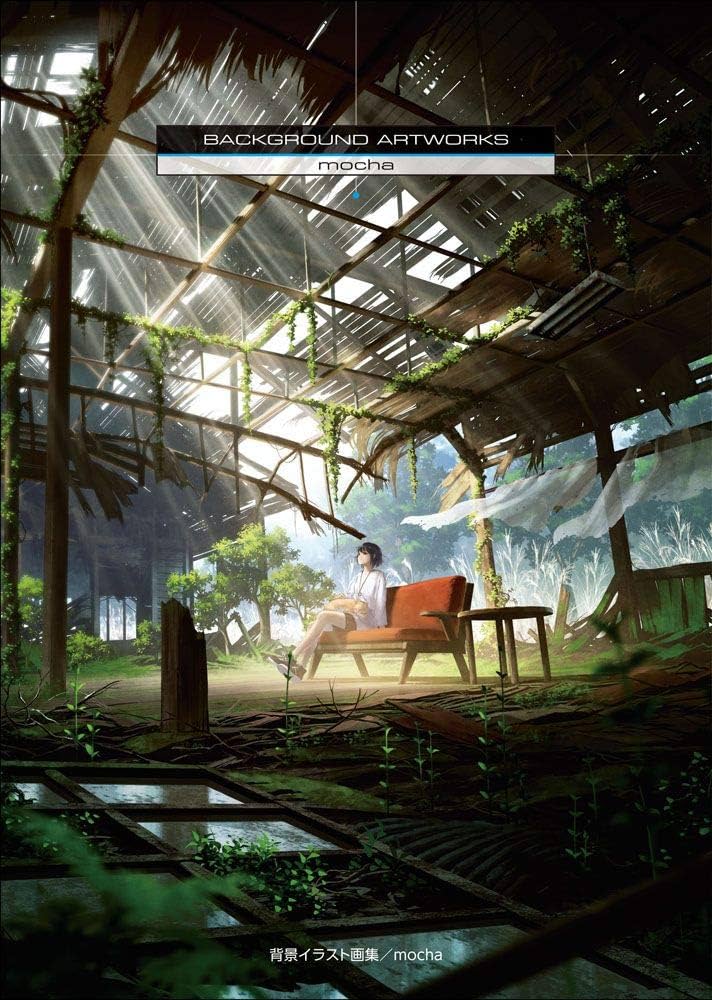 mocha 画集 『 BACKGROUND ARTWORKS 』 : Amazon.com.tr: Kitap