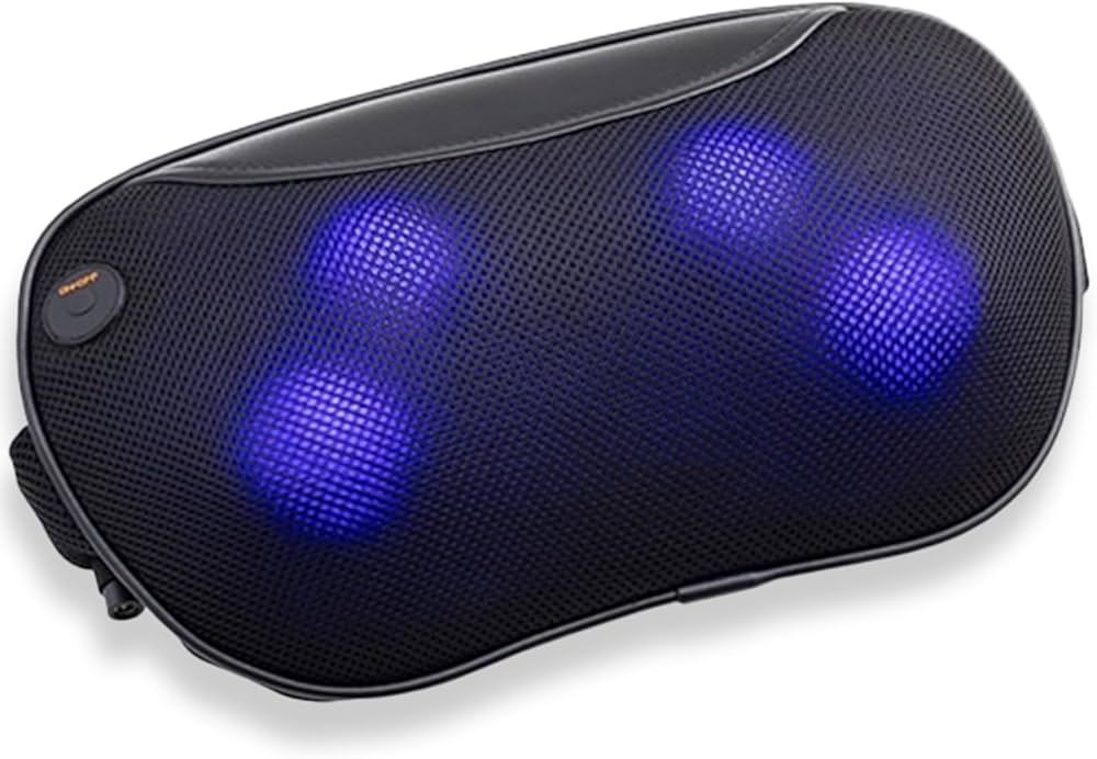 ドクターエア MP-06 BLACK DOCTORAIR 3DマッサージピローSコードレス