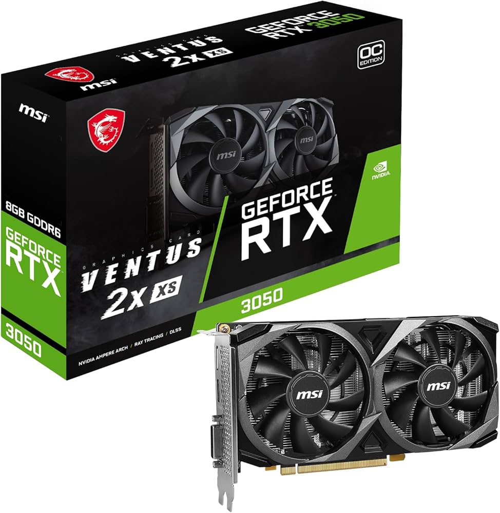 MSI GeForce RTX 3050 8G グラフィックボード