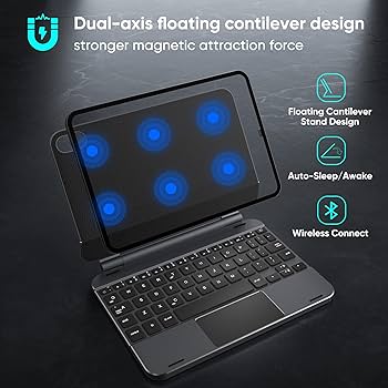 Amazon.com: doqo iPad mini 7 & Mini 6 Keyboard case for 8.3-inch