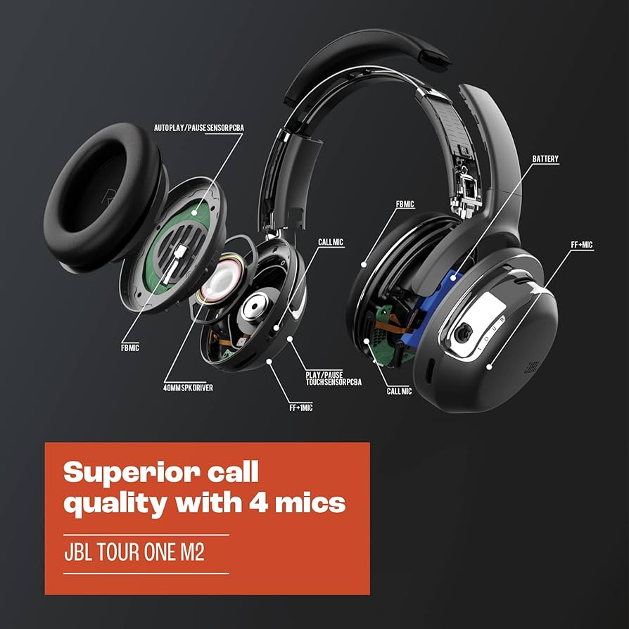 Amazon.com: JBL Tour One M2 - Wireless Over-Ear Noise Cancelling