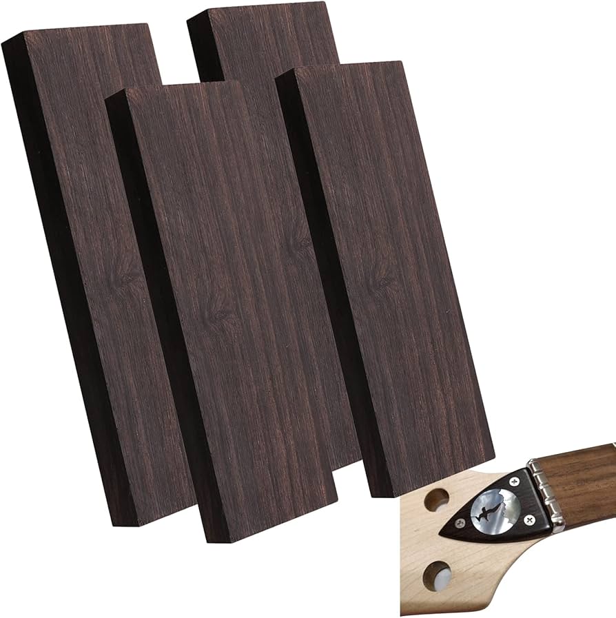 Amazon.co.jp: エボニー木材、4.75 x 1.57 x 0.48インチ ブラック 黒檀